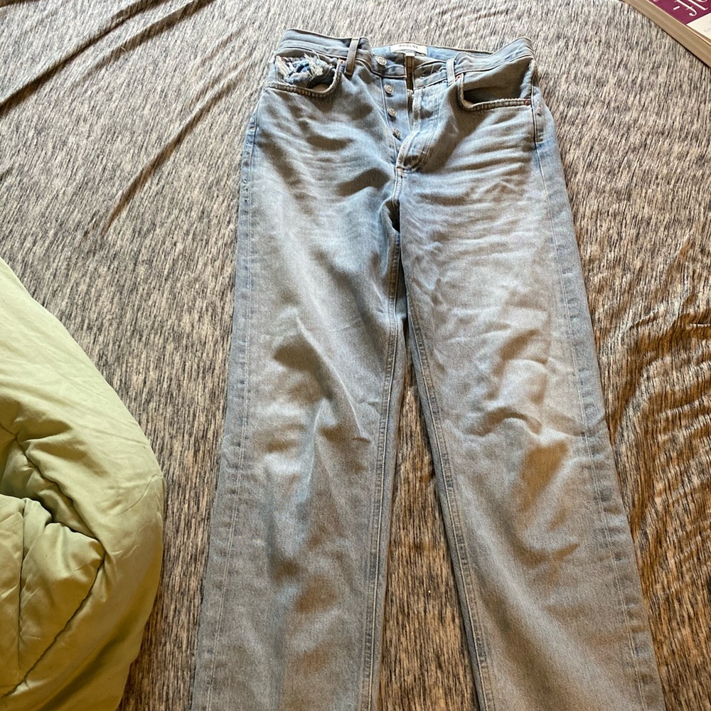 Agolde straight leg jeans